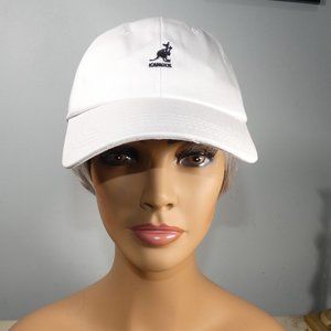Fashionable Kangol Adjustable Cotton Baseball-style Cap HatWhite